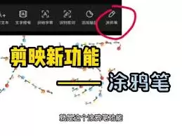 剪映画笔涂鸦与标记功能怎么用