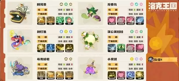 《洛克王国世界》蓄势待发队配置推荐