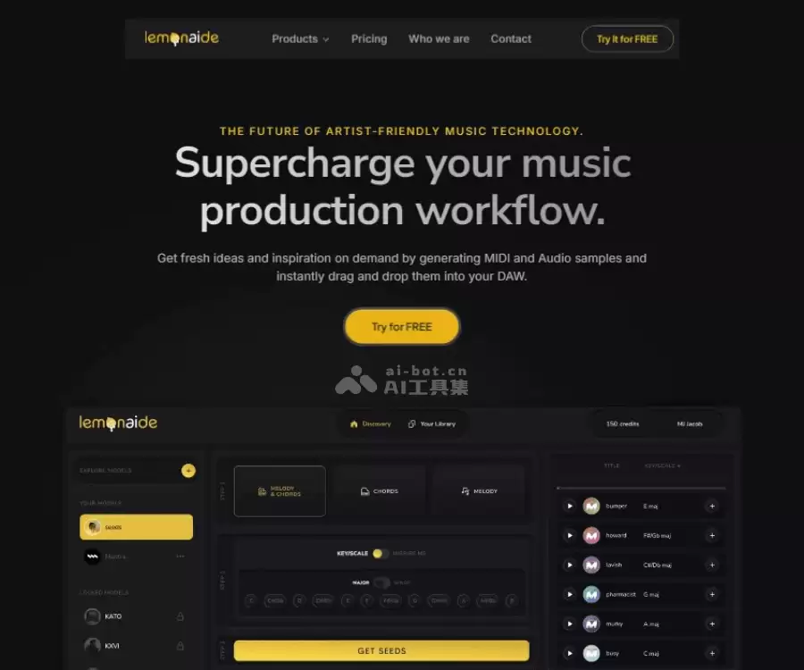 Lemonaid-AI音乐生成工具