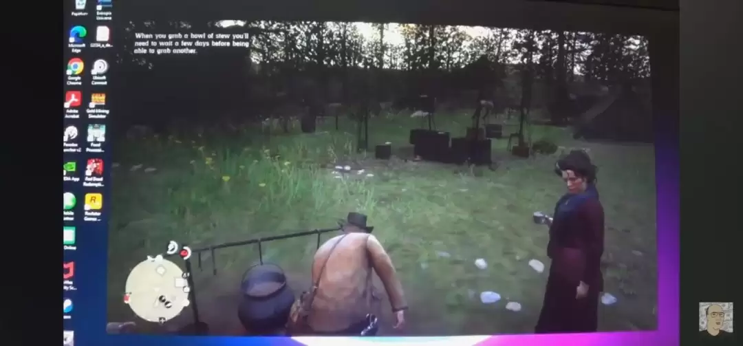 玩家每天以4帧游玩《荒野大镖客2》 在网上走红