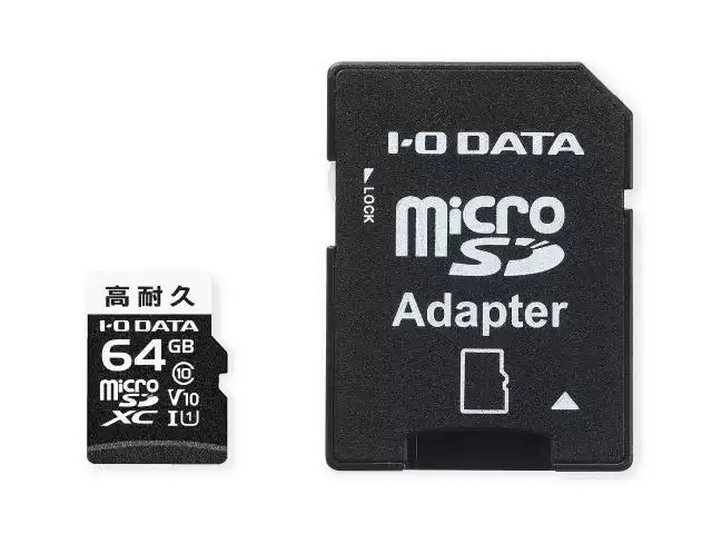 I-O DATA发布pSLC microSD存储卡MSD-DR/NC，支持3万次覆写
