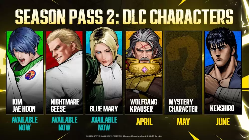 《北斗神拳》角色 “拳四郎” 确定参战格斗游戏《饿狼传说：群狼之城》！先行预告片今日公开！