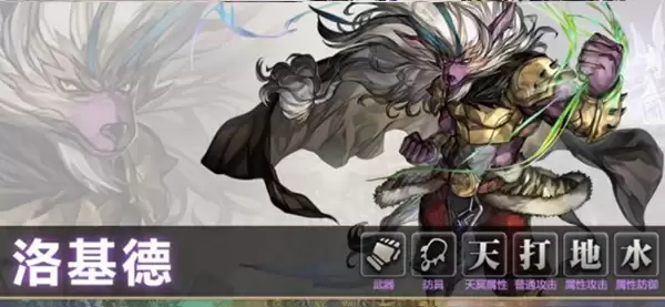 角色洛基德立绘