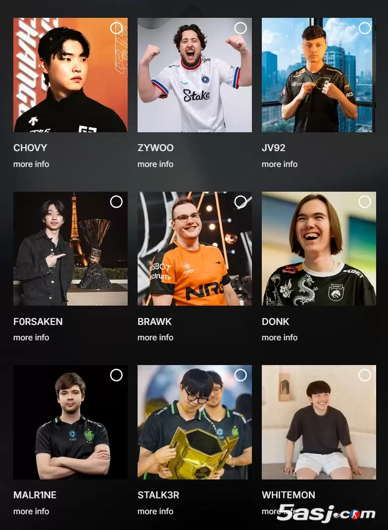 donk与ZywOo领衔！2025电竞大奖CS2选手巅峰对决 完整提名名单解析