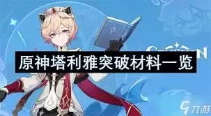 原神5.7塔利雅怎么培养