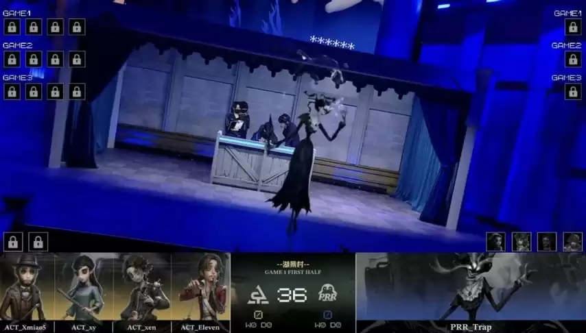 第五人格COA9：ACT双阵营共同发力，二比零战胜PRR！