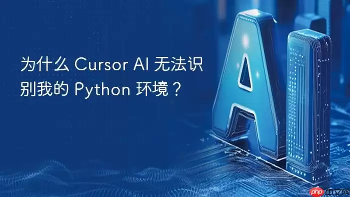 为什么 Cursor AI 无法识别我的 Python 环境？