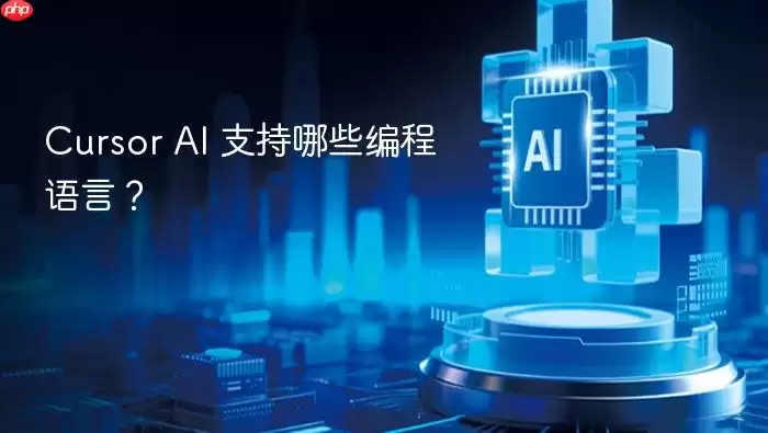 Cursor AI 支持哪些编程语言？