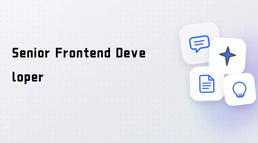 Senior Frontend Developer
