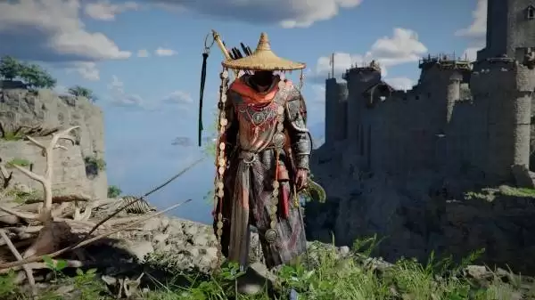 《红色沙漠》炽热苍穹套装位置及获取方法 浪人套装怎么获得_炽热苍穹布制头盔