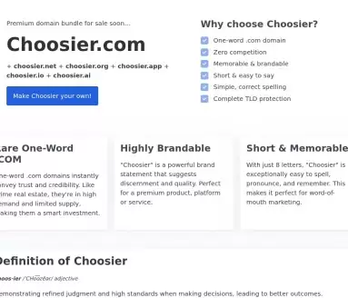 Choosier