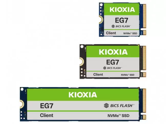铠侠发布 PC OEM 固态硬盘 EG7：基于 BiCS8 QLC 性价比之选