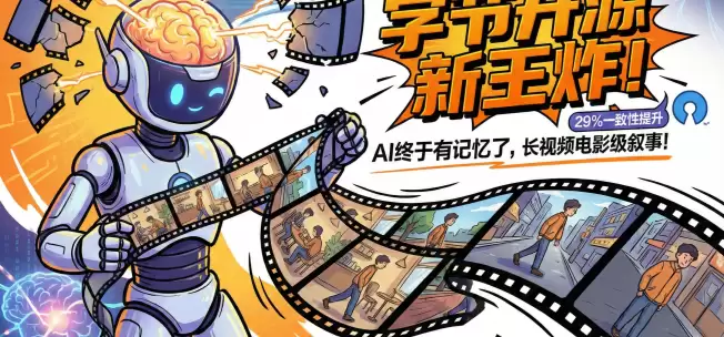 字节开源新王炸，可生成电影级长视频