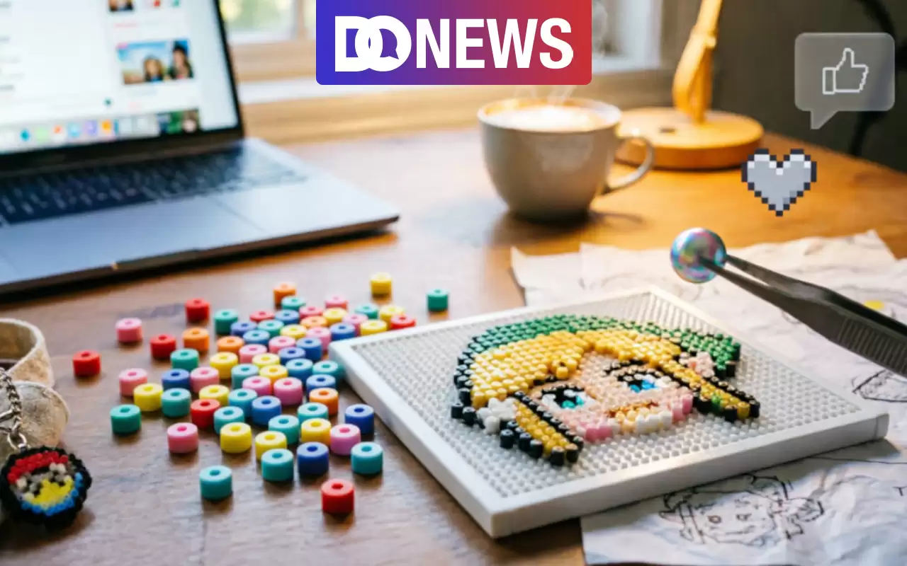 塑料珠逆袭：拼豆的“解压经济学”