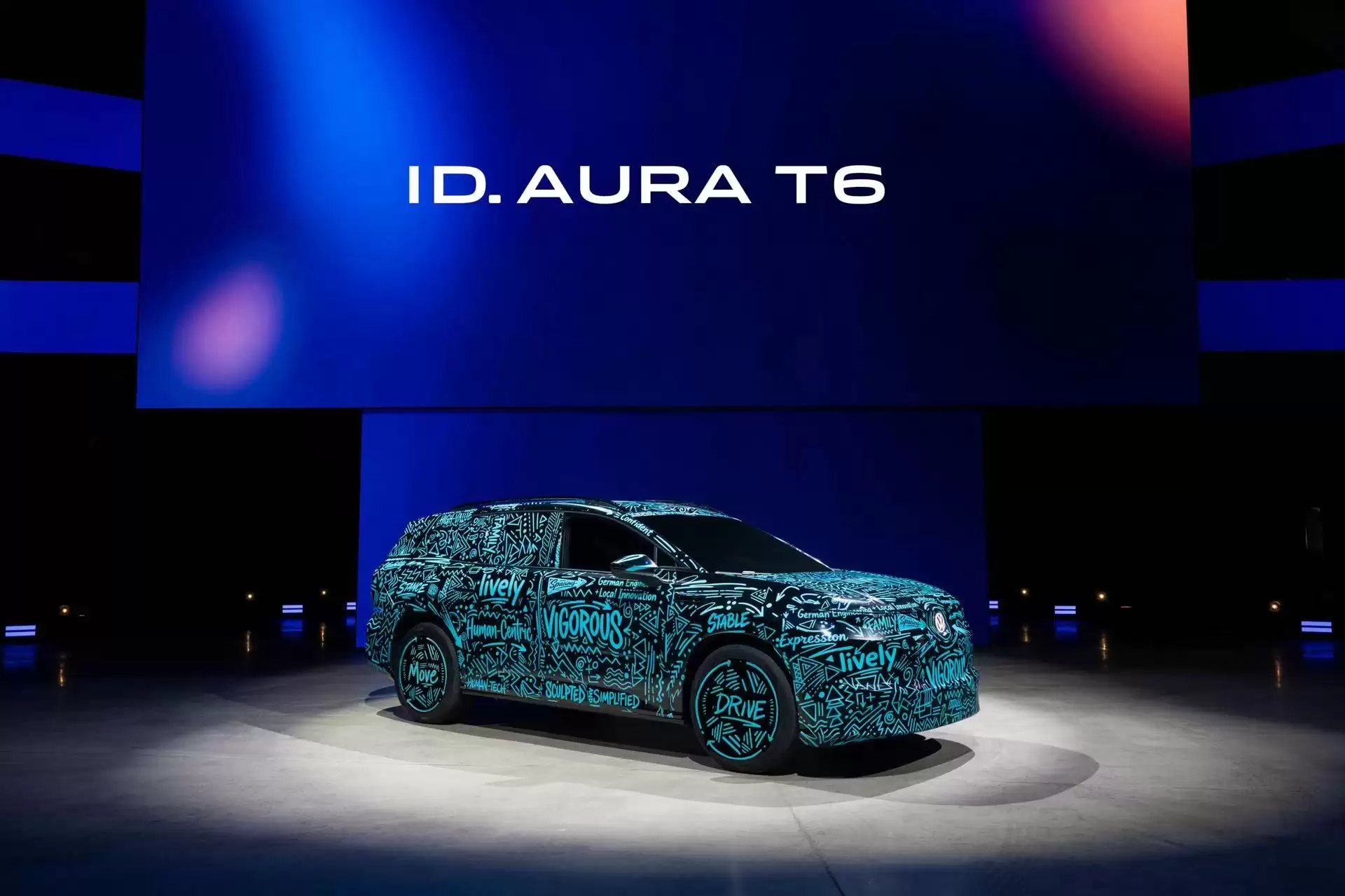 一汽大众 ID.AURA 序列首款车型 T6 官宣，定位中型纯电 SUV