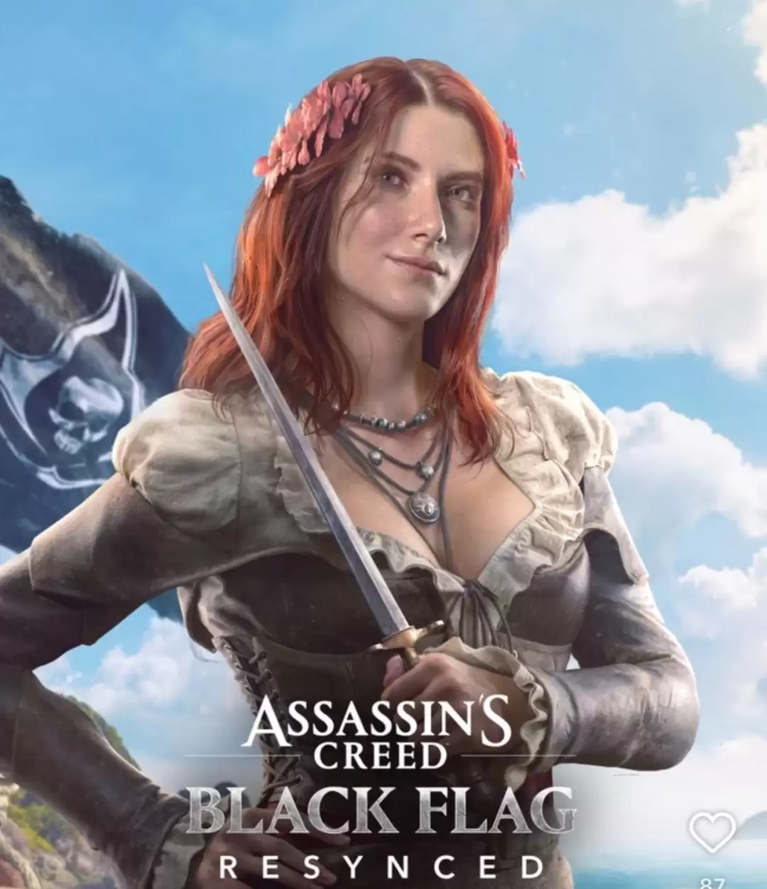 小了！玩家抱怨《刺客信条：黑旗》重制版安妮大雷遭削弱