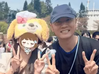 任重孙骁骁被偶遇度假，七年爱情低调守护终成正果。