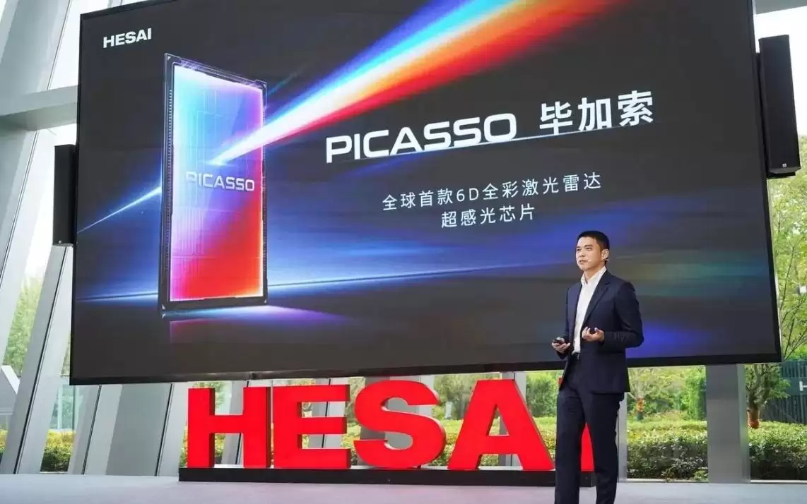 禾赛发布全球首款6D全彩超感光芯片“毕加索SPAD-SoC”