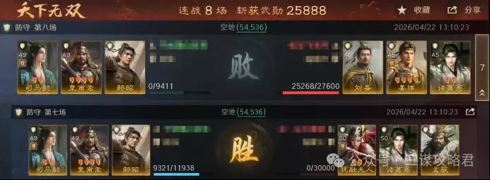 《三谋》司马懿最新科研配队——皇马盾出世，横扫战场