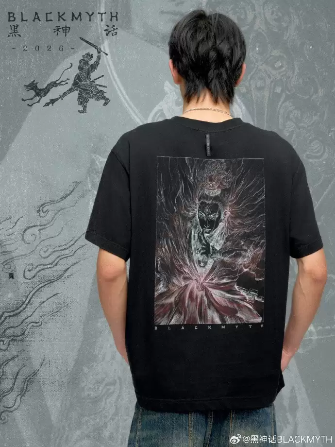 《黑神话》官方春季衍生品上线：长短袖服装与面甲挂饰同步推出