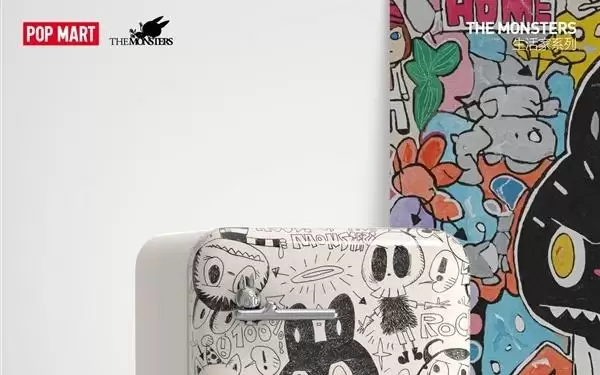 盲盒巨头泡泡玛特进军家电行业！首款LABUBU小冰箱亮相