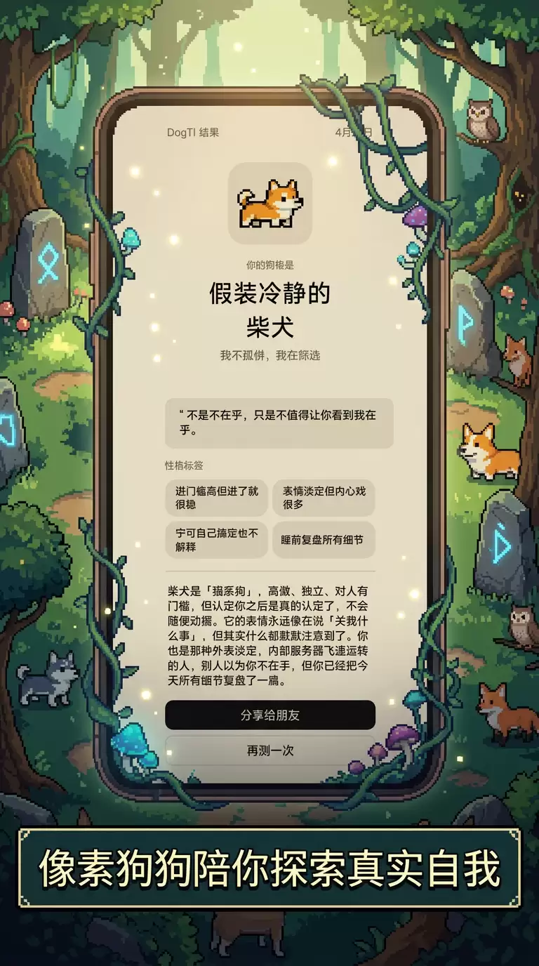 DogTI狗狗人格测试好玩吗 DogTI狗狗人格测试玩法简介