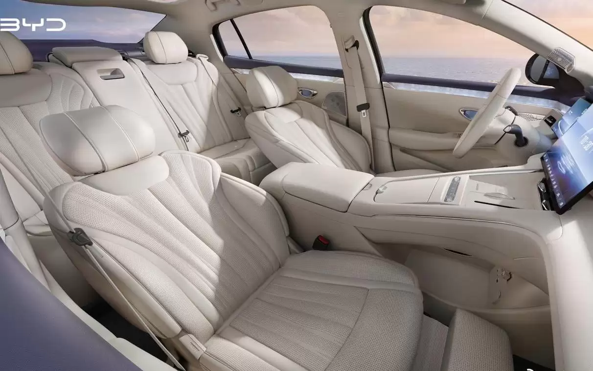 比亚迪海豹08内饰正式公布：主打“松弛之境+治愈之美”