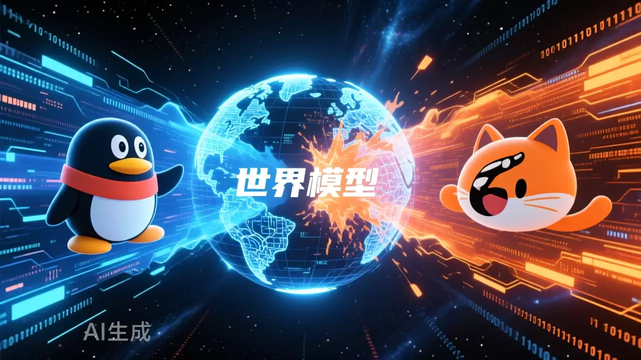 阿里腾讯同日出牌，HappyOyster 和 HY-World 2.0 打出两个「世界」