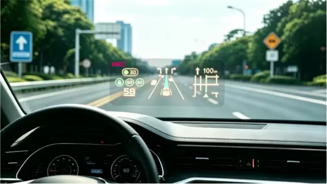 惠科推出首款 Oxide 氧化物技术的 HUD 抬头显示解决方案