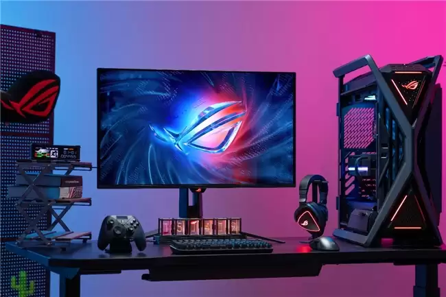 华硕2025年OLED显示器市场份额领先，ROG 超神 32 三代硬核之王！
