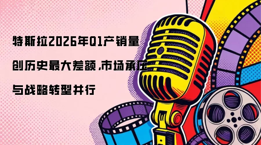 特斯拉2026年Q1产销量创历史最大差额，市场承压与战略转型并行