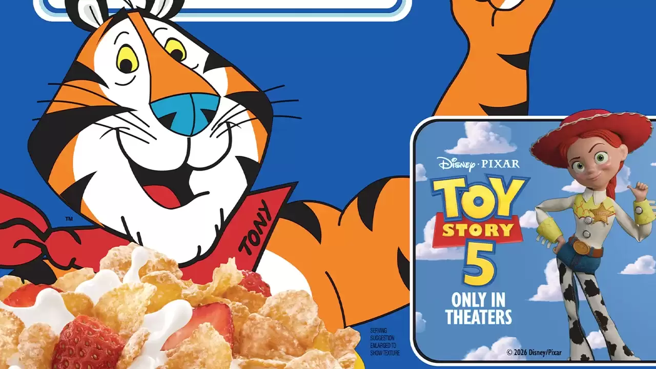 为庆祝《Toy Story 5》上映，Kellogg's 十余年来首次在麦片盒中附赠玩具