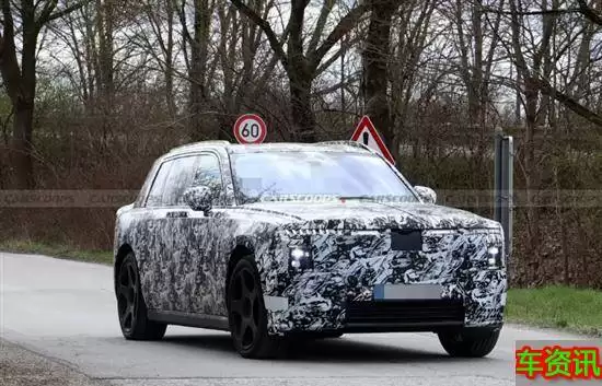 劳斯莱斯全新纯电SUV谍照来袭 分体式机舱盖成亮点 预计年内亮相