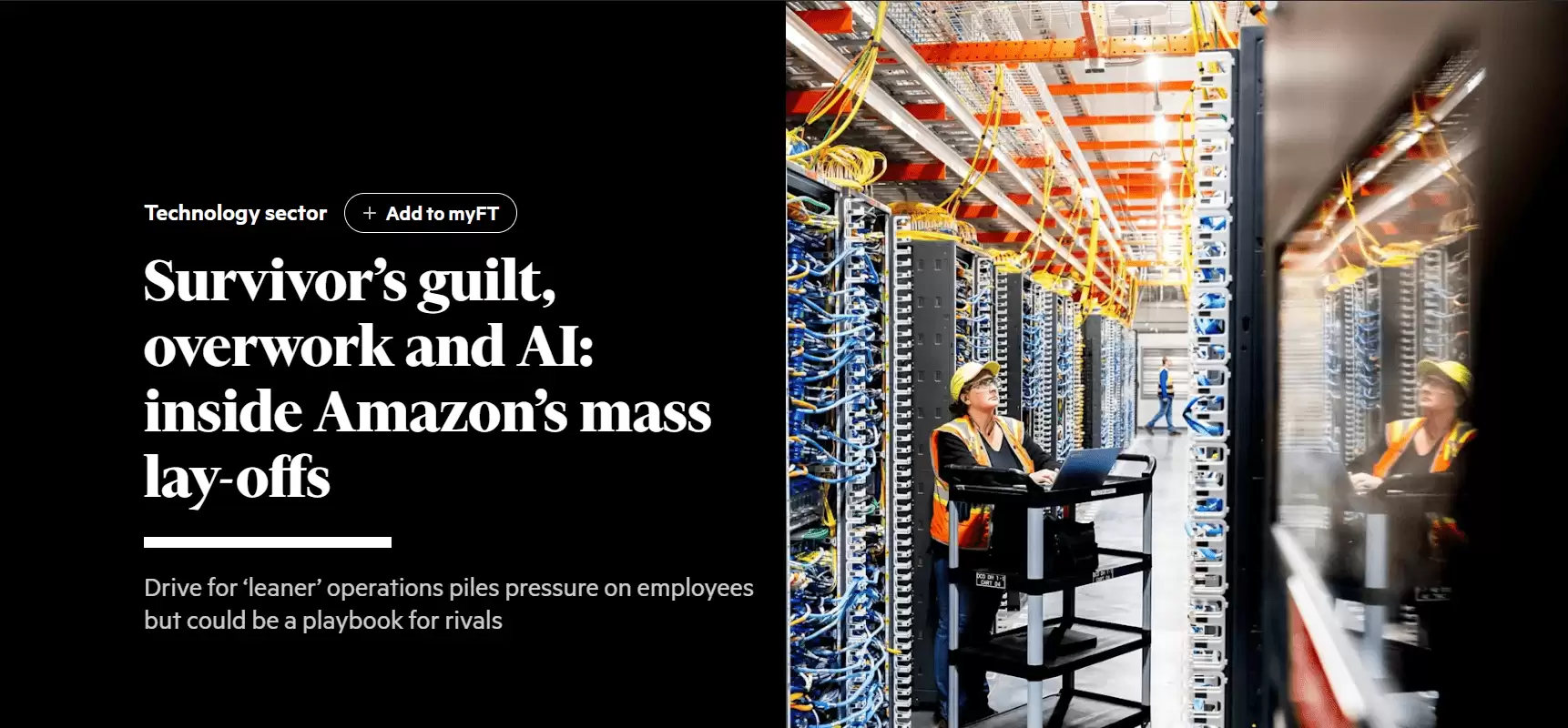 人越少活越多，还要替AI背锅！起底亚马逊打工人：裁员3万换来利润狂飙