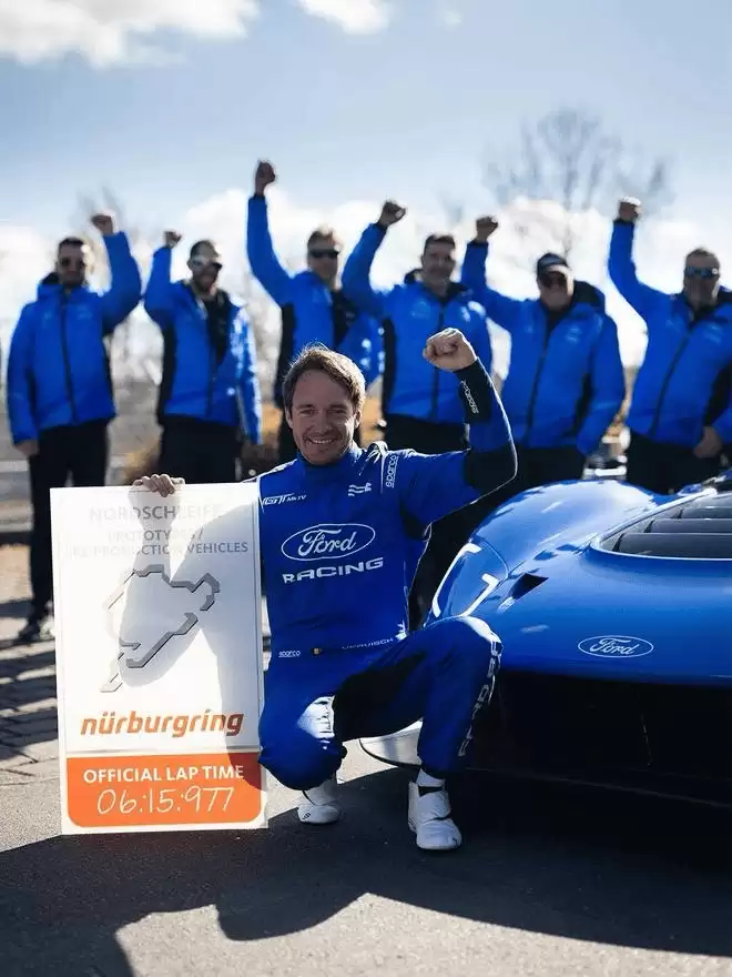 纽北新王登基！福特GT Mk IV以6分15秒977 书写纯燃油车终极传奇