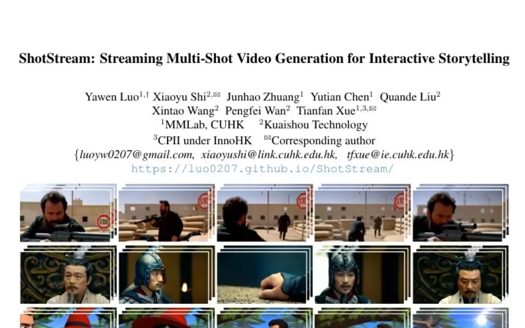 港中大突破：单GPU实现对话驱动多镜头好莱坞级视频生成能力提升