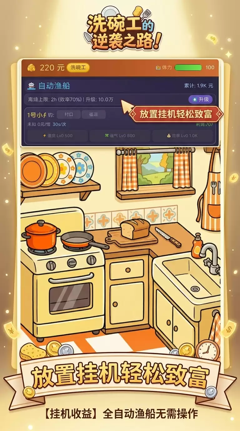 洗碗工的逆袭之路好玩吗 洗碗工的逆袭之路玩法简介