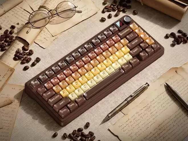新盟推出S75系列三模机械键盘，Pro款配点阵屏且支持8kHz