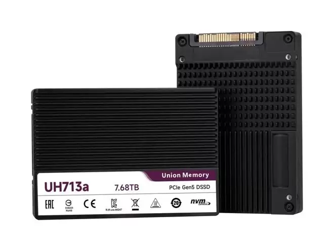 忆联预热UH713a：国内首款8通道数据中心级固态硬盘，支持压缩