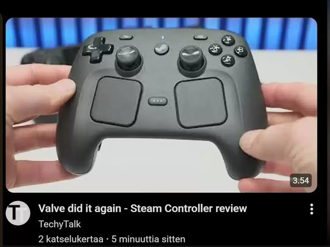 Steam手柄评测视频提前发布 官方零售价意外曝光