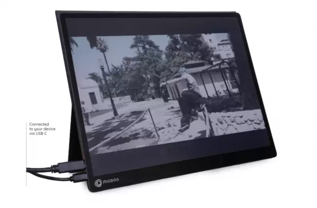 Modos Flow 便携屏预热：配 13.3 英寸黑白 / 彩色 60Hz 墨水屏面板 搭开源固件