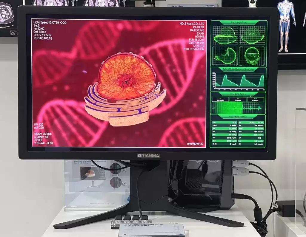 天马全球首发 27" 144Hz 医用级裸眼 3D 显示器