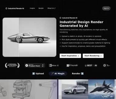 Industrial Render AI
