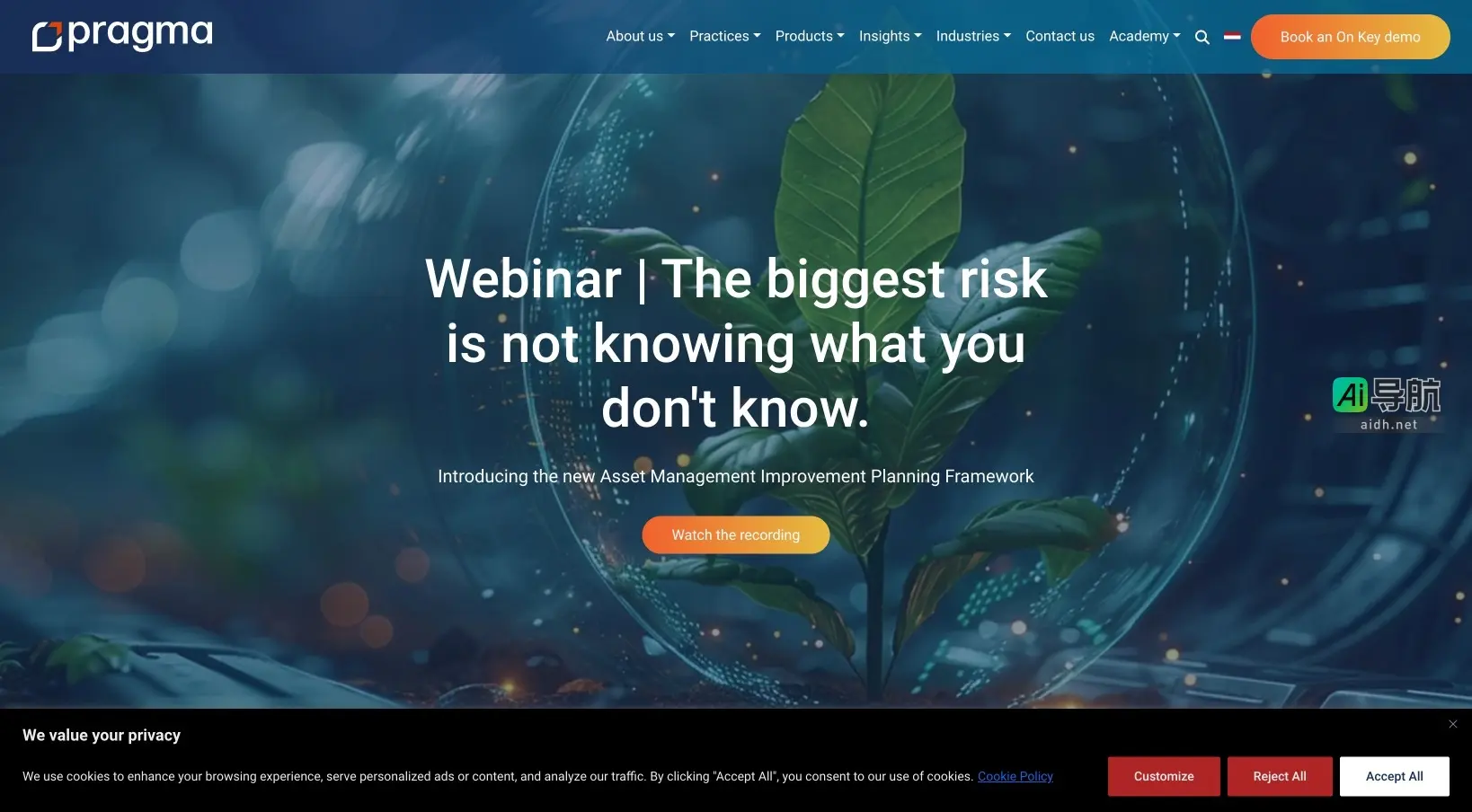 Pragma 提供全面的企业资产管理服务，助力提升运营效率与决策能力