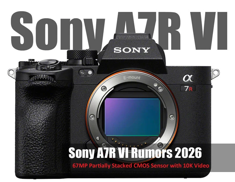 索尼全画幅微单 Alpha 7R VI 曝光：6700 万像素传感器、支持 10K 视频