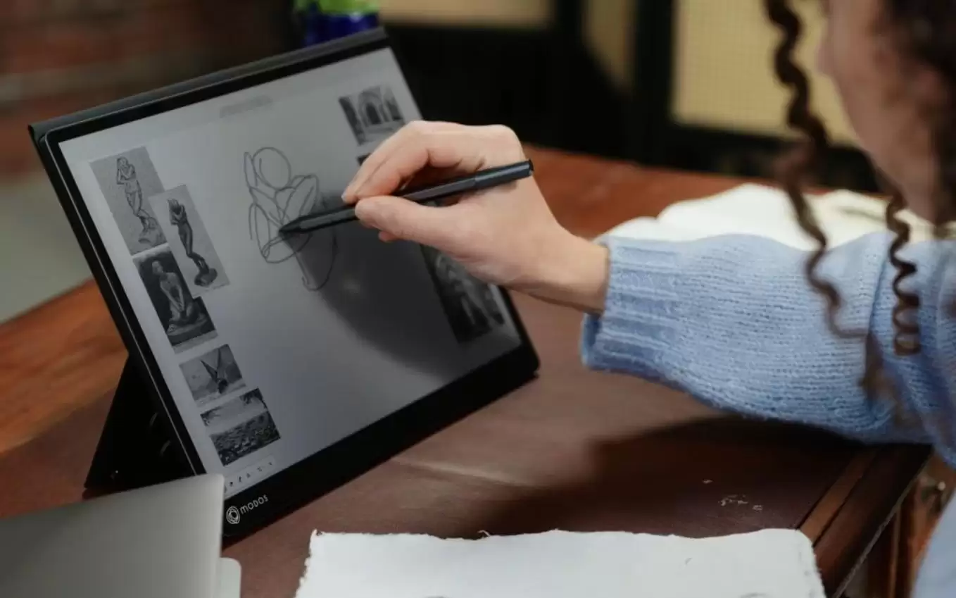 Modos Flow便携显示器预热：配13.3英寸60Hz墨水屏面板