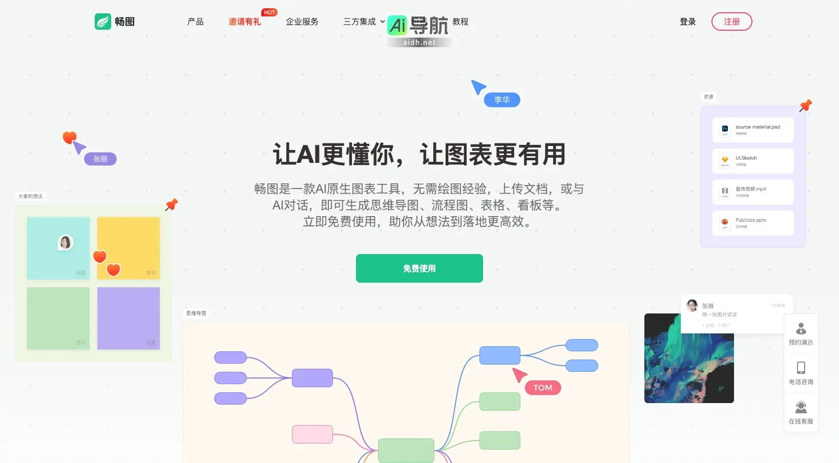 畅图 是一款AI图表工具，让用户轻松生成专业图表，提升工作效率