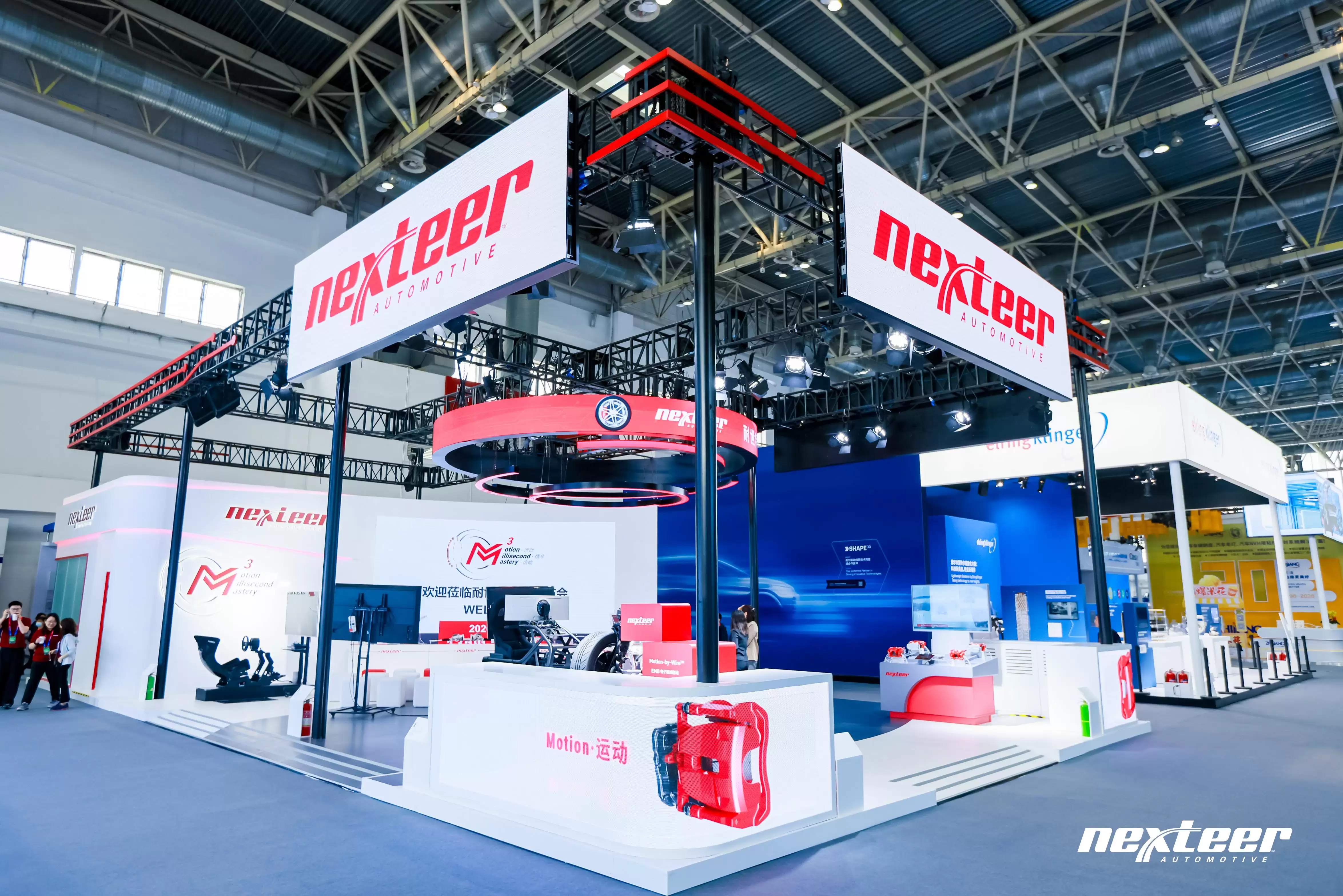 耐世特亮相车展：线控运动控制技术落地 EMB迈入量产阶段