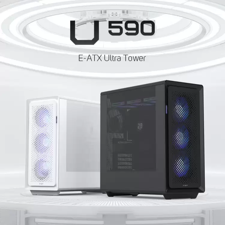 全汉推出 U590 机箱：支持 EEB / E-ATX 主板，配备模块化风扇 / 冷排快拆