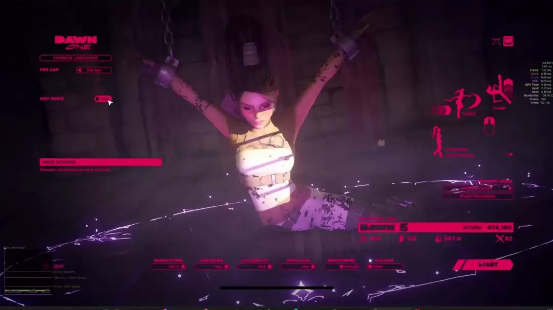 独立游戏《DAWN ONE》作者演示